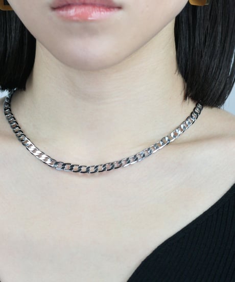 HEMCA | NECKLACE 'FLAT CURB CHAIN' | ネックレス
