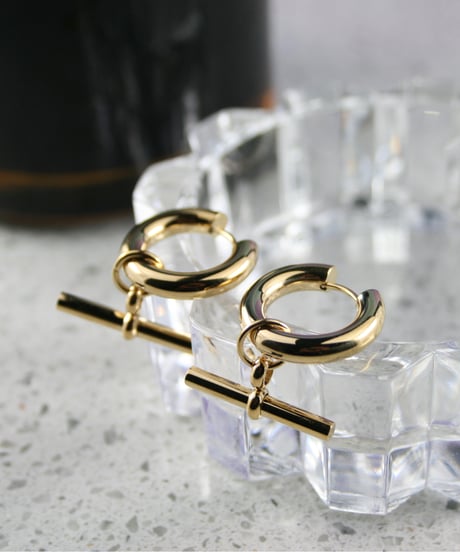 HEMCA | PIERCE ' T-BAR' (PAIR) | ピアス