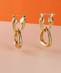 HEMCA | PIERCE 'TWIN DROP ' (PAIR) | ピアス