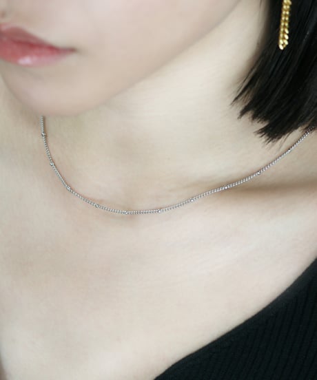 HEMCA | NECKLACE 'BOWL CHAIN' | ネックレス