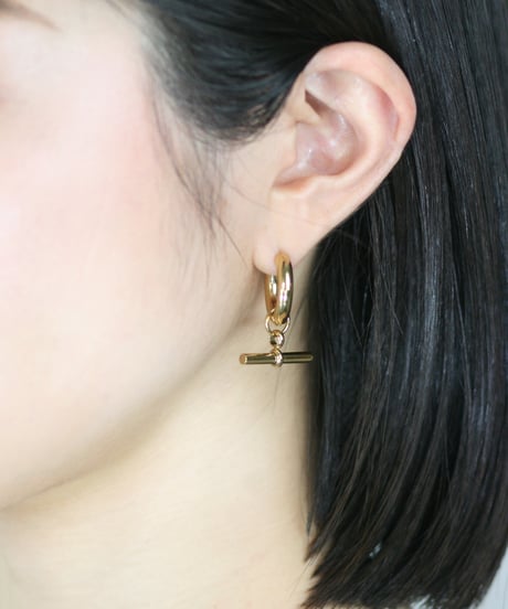 HEMCA | PIERCE ' T-BAR' (PAIR) | ピアス