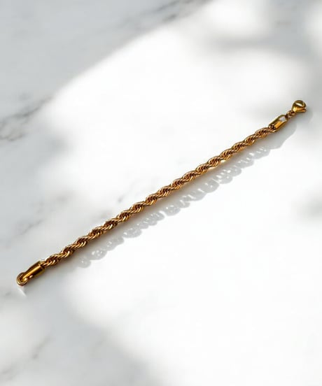 HEMCA | BRACELET 'FRENCH ROPE CHAIN' | ブレスレット