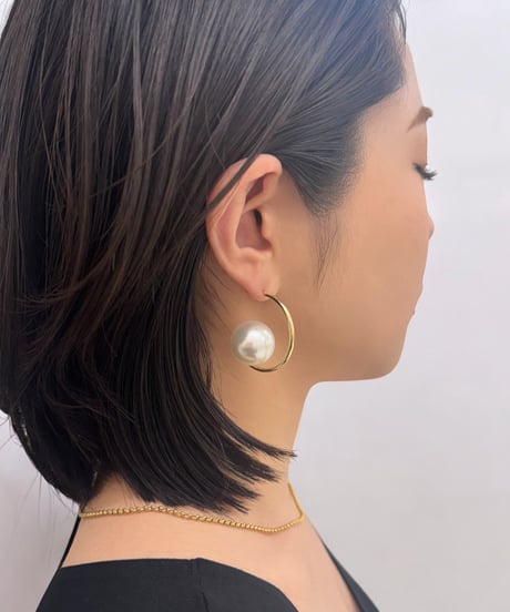 Filigran | Big pearl pierce