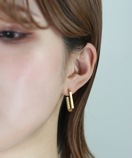 HEMCA | PIERCE ' FLAT RECTANGULAR' (PAIR) | ピアス