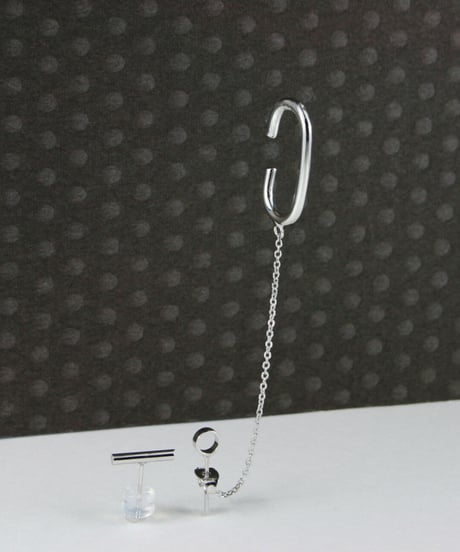 HEMCA | CUFF 'UNIQUE' 2WAY WIRE (1 PIECE) | イヤーカフ&ピアス