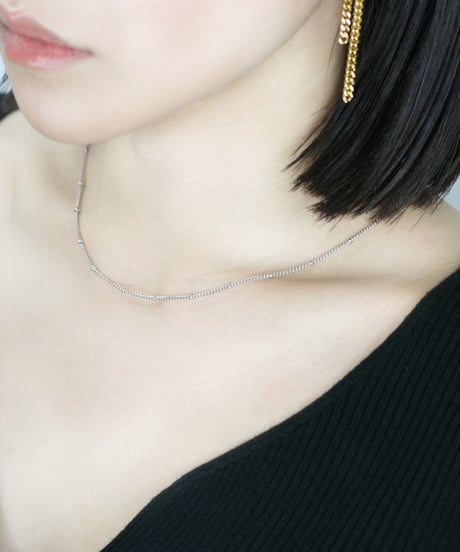 HEMCA | NECKLACE 'BOWL CHAIN' | ネックレス