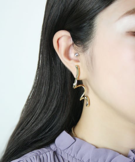 HEMCA | PIERCE 'TWISTER PEARL' (PAIR) | ピアス
