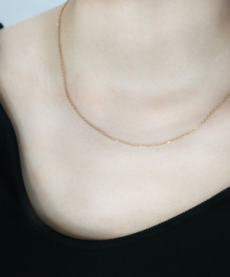 HEMCA | NECKLACE 'BEANS CHAIN' | ネックレス
