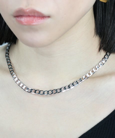 HEMCA | NECKLACE 'FLAT CURB CHAIN' | ネックレス
