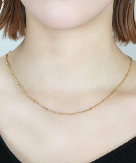 HEMCA | NECKLACE 'BOWL CHAIN' | ネックレス