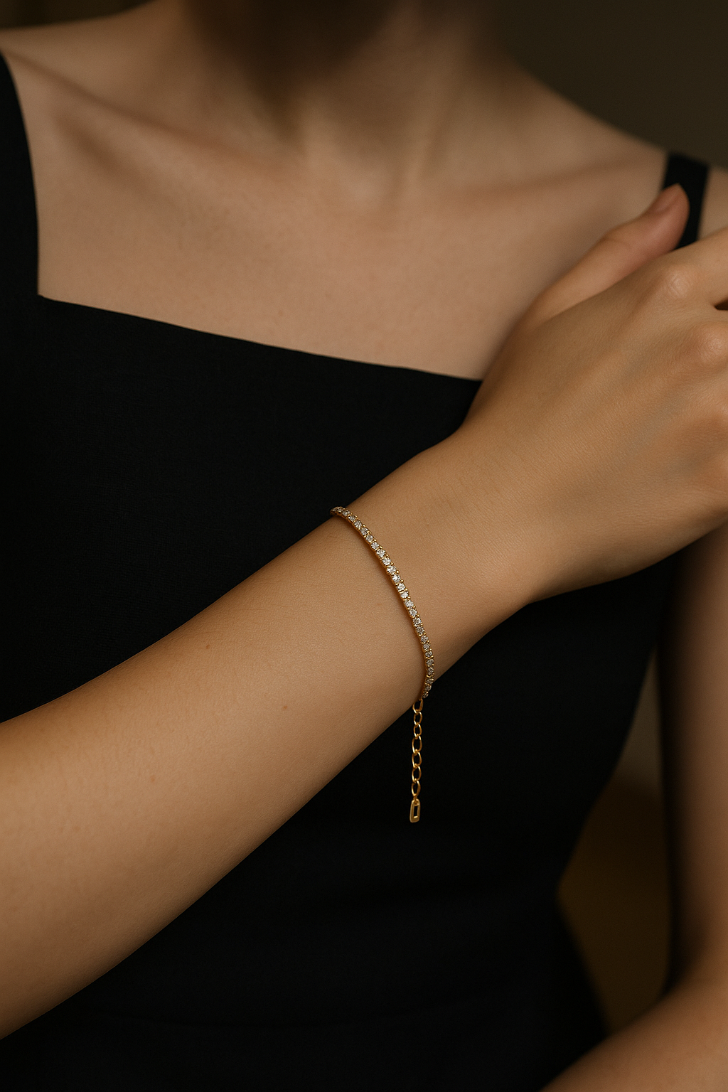 TIGRIS sparkle bracelet（GOLD）