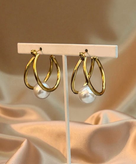 Filigran | Orbit Pearl Hoops