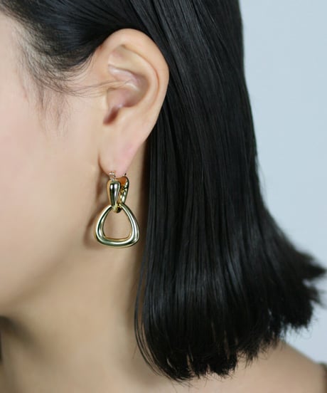 HEMCA | PIERCE 'TWIN DROP ' (PAIR) | ピアス