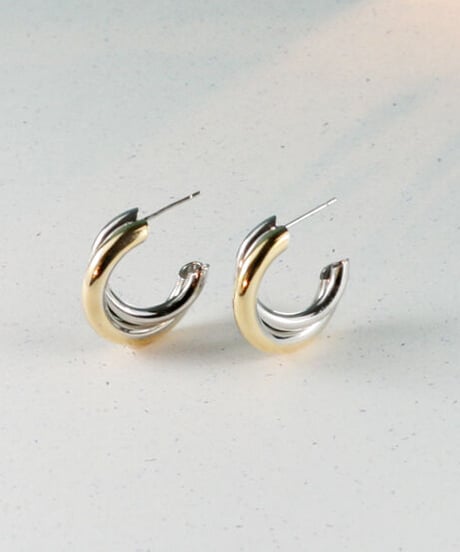 HEMCA | PIERCE 'UNDULATION' (PAIR) | ピアス