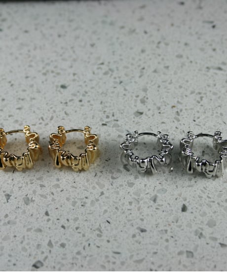 HEMCA | PIERCE ' CREASE' (PAIR) | ピアス
