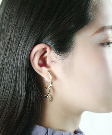 HEMCA | PIERCE 'TWISTER PEARL' (PAIR) | ピアス