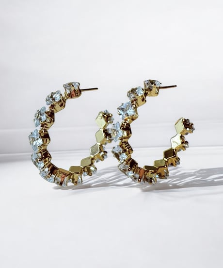 Filigran | Crystal hoop pierce