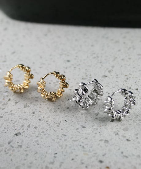 HEMCA | PIERCE ' CREASE' (PAIR) | ピアス
