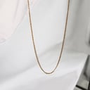 HEMCA NECKLACE 'FIGARO CHAIN'（GOLD）