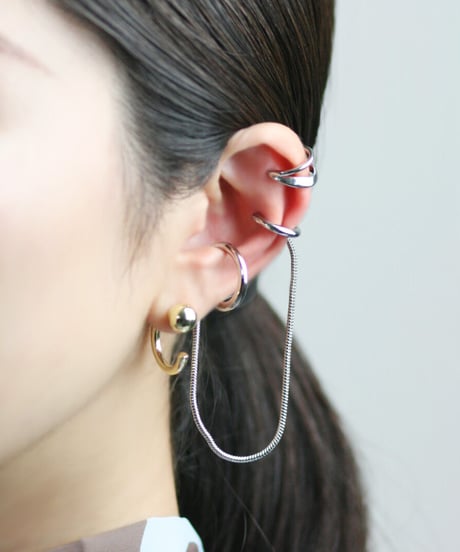 HEMCA | CUFF 'ACROSS' (1 PIECE) | イヤーカフ
