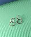 上村ひなの・比留川游着用 FADE, PIERCE 'CONSECTIVE' (PAIR（SILVER）