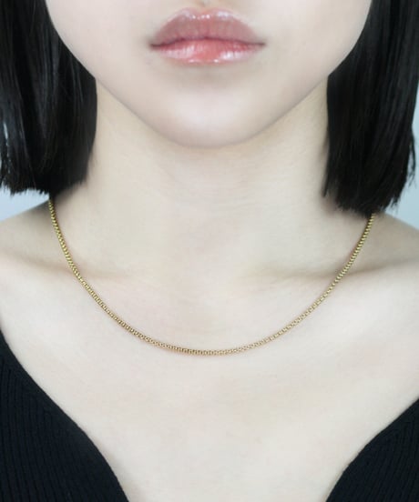 HEMCA | NECKLACE 'BOX CHAIN' | ネックレス