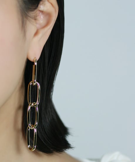 HEMCA | PIERCE 'CHAIN' L (PAIR) | ピアス