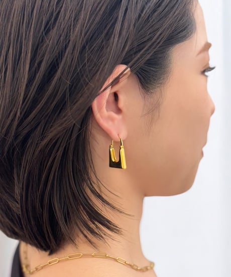 HEMCA | PIERCE ' TRAPEZOID' (PAIR) | ピアス