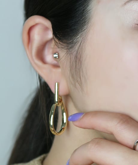 HEMCA | PIERCE ' HOOK' (PAIR)  | ピアス
