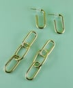 宮田聡子・堀田茜着用 FADE, PIERCE 'CHAIN' L (PAIR（GOLD）