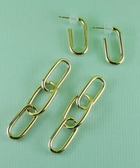 HEMCA | PIERCE 'CHAIN' L (PAIR) | ピアス