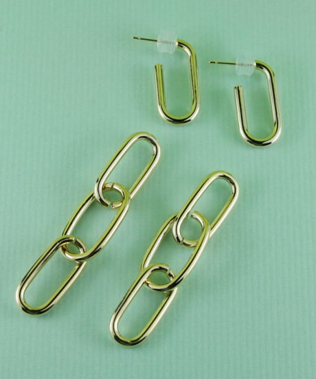 HEMCA | PIERCE 'CHAIN' L (PAIR) | ピアス