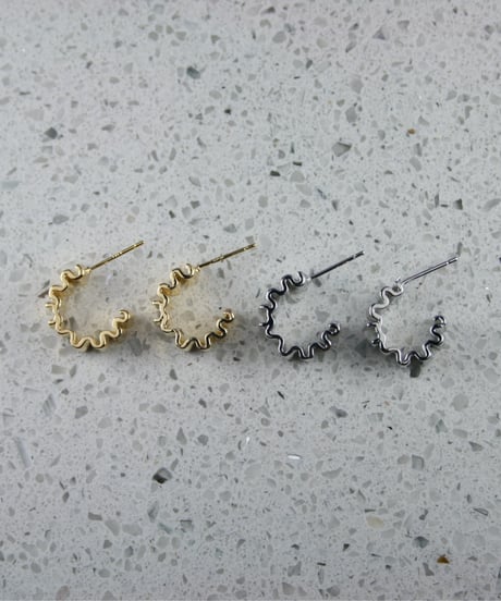 HEMCA | PIERCE ' WAVE STAD' (PAIR) | ピアス