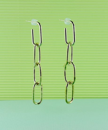 HEMCA | PIERCE 'CHAIN' L (PAIR) | ピアス