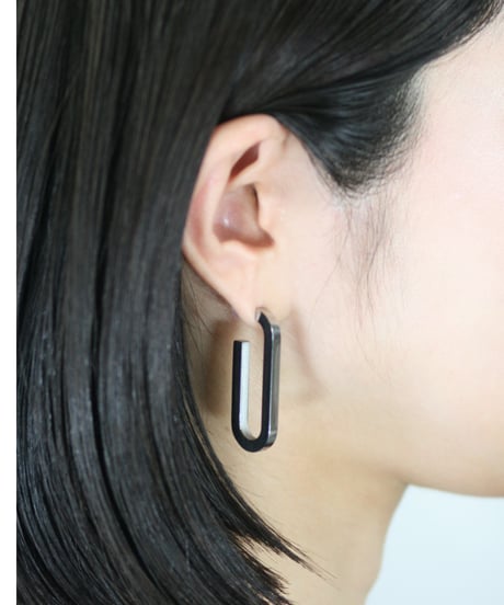 HEMCA | PIERCE ' FLAT OVAL' (PAIR) | ピアス
