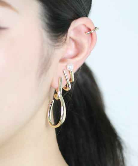 HEMCA | PIERCE ' HOOK' (PAIR)  | ピアス