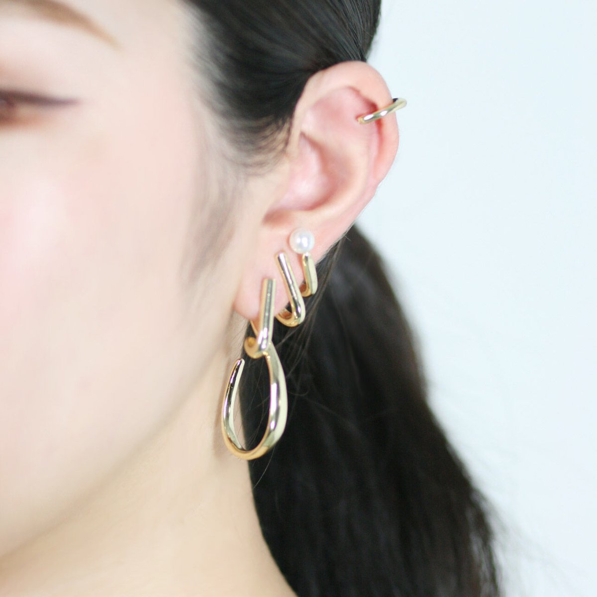 casuca canna フックピアス♪　ドラマ着用品♪ casuca canna フックピアス♪ ドラマ着用品♪