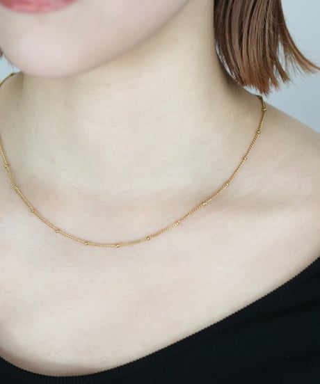 HEMCA | NECKLACE 'BOWL CHAIN' | ネックレス