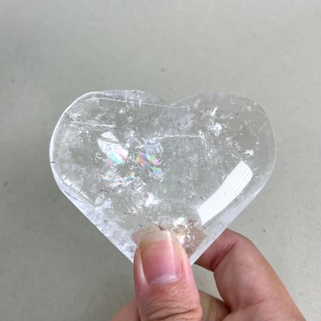 レムリアン水晶　ハート