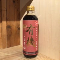 金笛　有機醤油　600ml