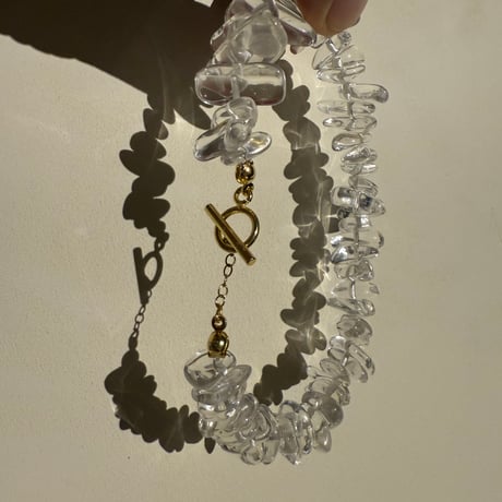 Clear bracelet