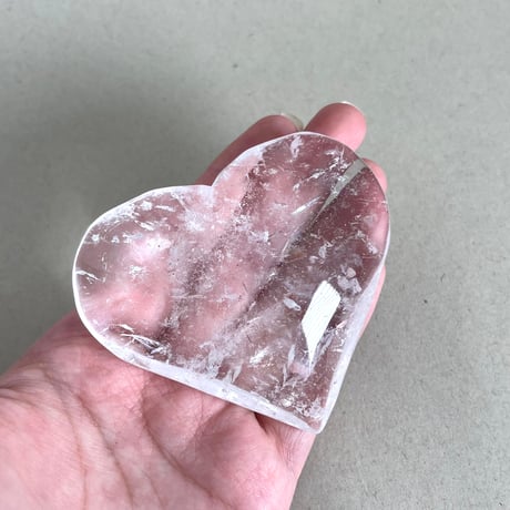 レムリアン水晶　ハート