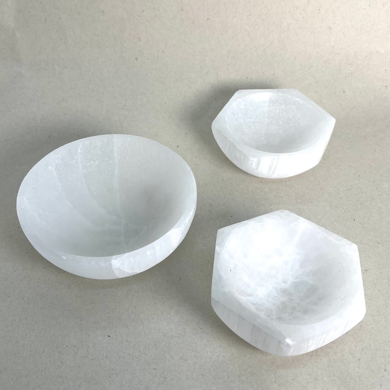 セレナイトの浄化用ボウル | 仲沢商店