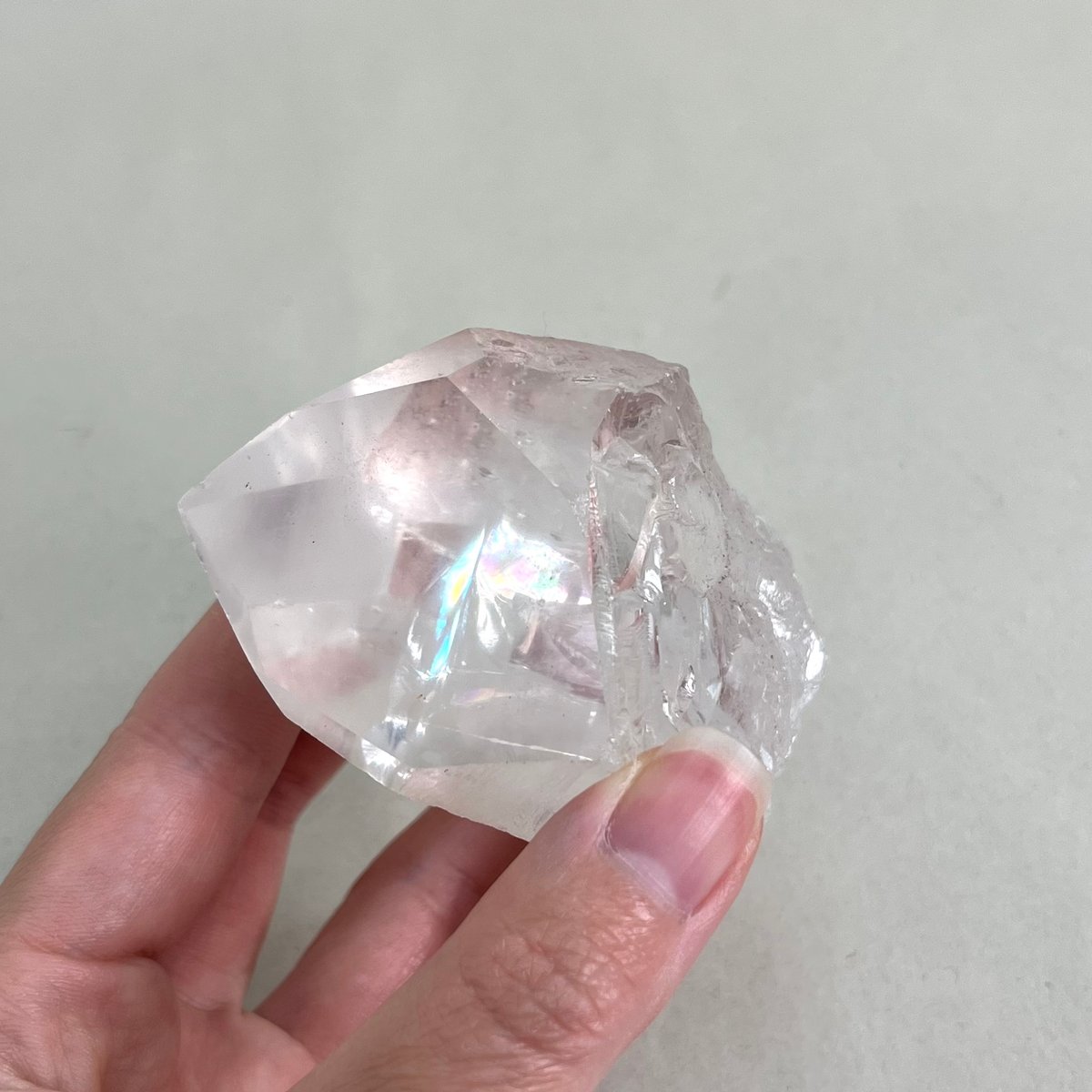 ブラジル産レムリアンクォーツ 虹入り | 仲沢商店