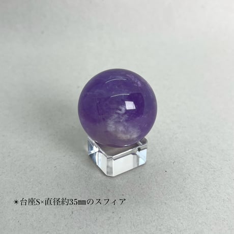 クリスタルガラス台座
