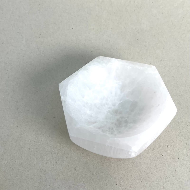 セレナイトの浄化用ボウル | 仲沢商店