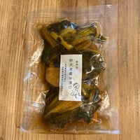 雨土人さんの無添加　野沢菜の醤油漬け