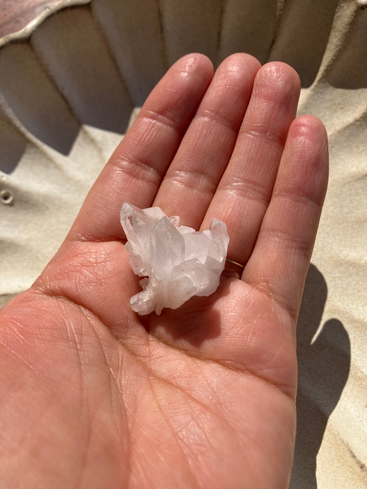 水晶？ ヒマラヤマニカラン水晶クラスター13g | 仲沢商店