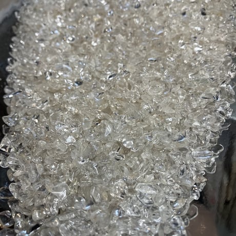 【量】ヒマラヤ産水晶のさざれ石100ｇ～