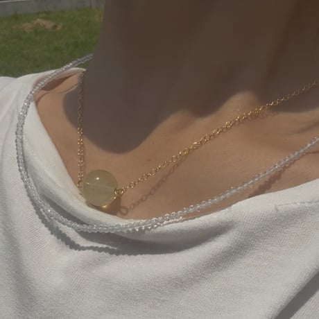 Mineral Beaded Necklace